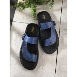 Hitz Men's Blue Toe Ring Sandals-picture-15