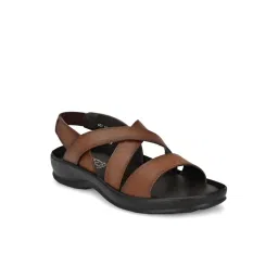 Hitz Men's Tan Sling Back Sandals-picture-25