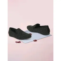 Hitz Luxure Men's Black Casual Loafers-picture-14