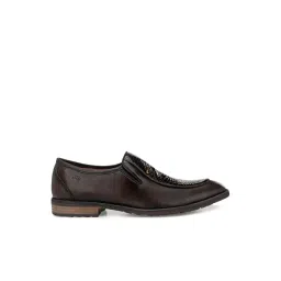 Hitz Luxure Men's Brown Formal Loafers-picture-17
