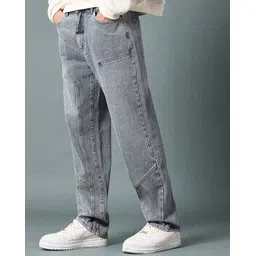 hivora Men Mid-Rise Relaxed Jeans-picture-35