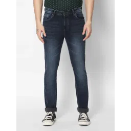 HJ HASASI Dark Grey Regular Fit Lightly Washed Jeans-picture-42