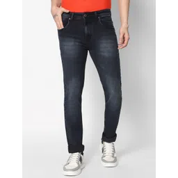 HJ HASASI Men Grey Light Fade Stretchable Jeans-picture-16