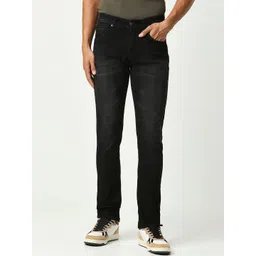 HJ HASASI Men High-Rise Light Fade Acid Wash Stretchable Jeans-picture-30