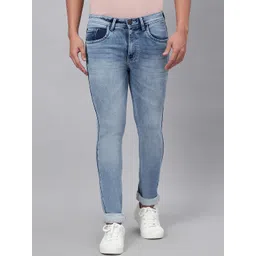 HJ HASASI Men Relaxed Fit Heavy Fade Stretchable Cotton Jeans-picture-13