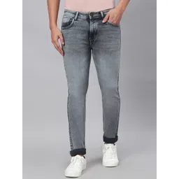 HJ HASASI Men Relaxed Fit Heavy Fade Stretchable Jeans-picture-27