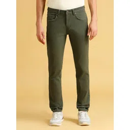 HJ HASASI Men Relaxed Fit High-Rise Cotton Jeans-picture-10