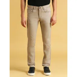 HJ HASASI Men Relaxed Fit High-Rise Cotton Jeans-picture-38