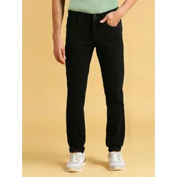 HJ HASASI Men Relaxed Fit High-Rise Cotton Jeans image 1