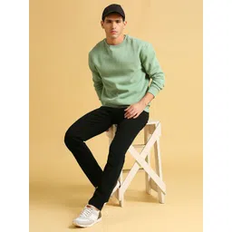 HJ HASASI Men Relaxed Fit High-Rise Cotton Jeans image 5