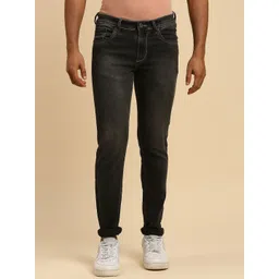 HJ HASASI Men Slim Fit Acid Wash Clean Look Stretchable Jeans-picture-16