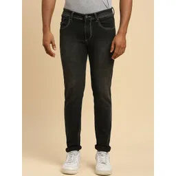 HJ HASASI Men Slim Fit Light Fade Acid Wash Clean Look Stretchable Jeans-picture-28