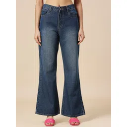 HJ HASASI Women Bootcut High-Rise Heavy Fade Jeans-picture-25