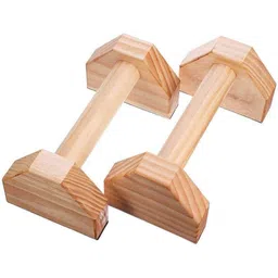 hkutotech Wooden Single Double Bars Calisthenics Handstand Push up bars Push-up Bar-picture-11