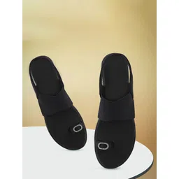 H.M. LADIES FOOTWEAR Solid Ethnic - Embellished ROund Toe Wedge Sandals-picture-37