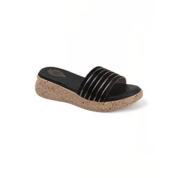 H.M. LADIES FOOTWEAR Textured Wedge Sandals-picture-29