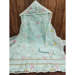 HMP Fashion Embroidered Unstitched Dress Material-picture-34