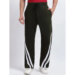 HO BINDAASS Men Colourblocked Cotton Relaxed Fit Track Pants-picture-40