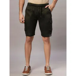 HO BINDAASS Men Mid-Rise Cargo Shorts-picture-19