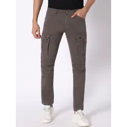 HO BINDAASS Men Mid-Rise Slim Fit Cargos-picture-33