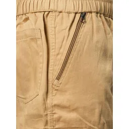 HO BINDAASS Men Pure Cotton Cargo Shorts image 4