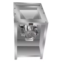 Hobbit kitchen Equipment Dryfruit Tukda Cutting Machine 0.25 HP Silver 1440 r/min 30-35 Kg Capacity/Hour 28 Kg for Hotel & Restuarant-picture-22