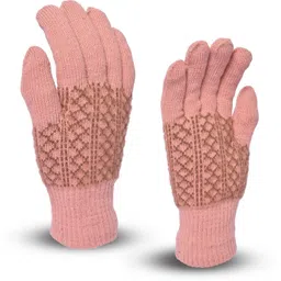 hoc Polka Print Winter Women Gloves-picture-28
