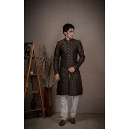 HOC Self Design Sherwani-picture-27