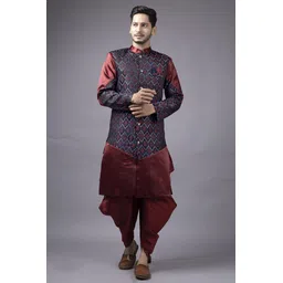 HOC Self Design Sherwani-picture-24