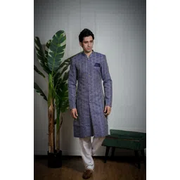 HOC Self Design Sherwani-picture-28