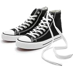 hockwood Stylish Trendy Lightweight Canvas Casual High Top Sneaker Shoes for Women's & Girls-picture-45