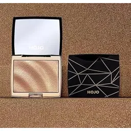 Hojo Highlighter Highlight Shimmering Powder, Waterproof Long Lasting Highlighter,Highlight Powder Palette,highlighter makeup 10g (02 - Gold)-picture-49