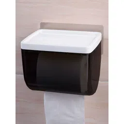 HOKIPO Black & White Solid Plastic Tissue Holders-picture-22