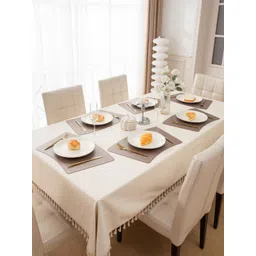 HOKIPO Brown 6 Pieces Heat Resistant & Waterproof Table Placemats-picture-14