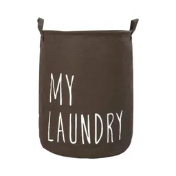 HOKIPO Brown & White Printed Eco Friendly Water Resistant Foldable Laundry Bag-picture-17