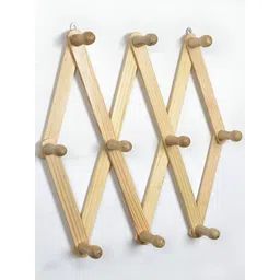 HOKIPO Brown Bamboo Wall Hanging Hook-picture-17