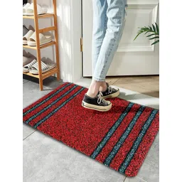 HOKIPO Red 48 x 78 cm Doormats For Entrance Big Size Polypropylene Standard-picture-26