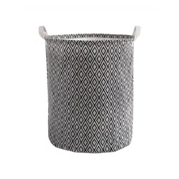 HOKIPO White & Black Printed Folding Laundry Basket-43L-picture-15