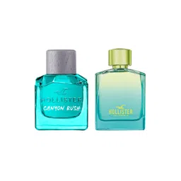 HOLLISTER Wave 2 For Him & Canyon Rush Eau De Toilette - 100ml Each-picture-13