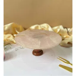 home arte Pink Stone Cake Stand-picture-35