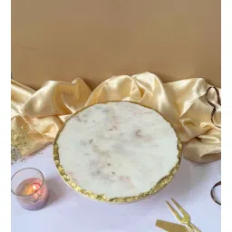 home arte White Marble Cake Stand-picture-42