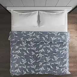 Home Centre Archer Porcelain Dustybl Printed Double Blanket-image-49