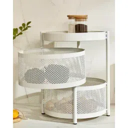 home centre Corsica Tranzit 2-Tier Trolley - White image 1