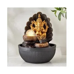 home centre Alpine Polyresin Ganesha with Rotating Ball Water Fountain -picture-17