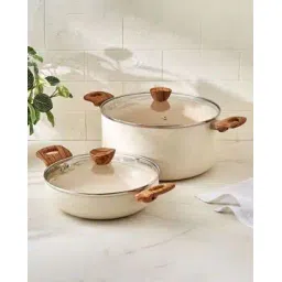 home centre Aluminium Non-Stick Kadhai with Lid -picture-34