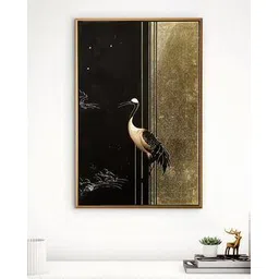 home centre Artistry Regalia Canvas Bird Foil Picture Frame- 30x60 cm-picture-14