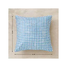 Home Centre Blue Set of 2 Cushion Covers image 2