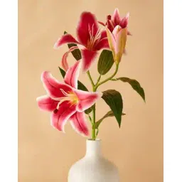 home centre Botanical Tiger Lily Artificial Flower- 82cm-picture-19
