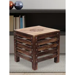 Home Centre Brown Glory Mango Wood Nesting Table-picture-18
