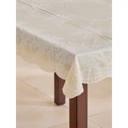 Home Centre Corsica Beige Textured 4-Seater Table Covers-image-20
